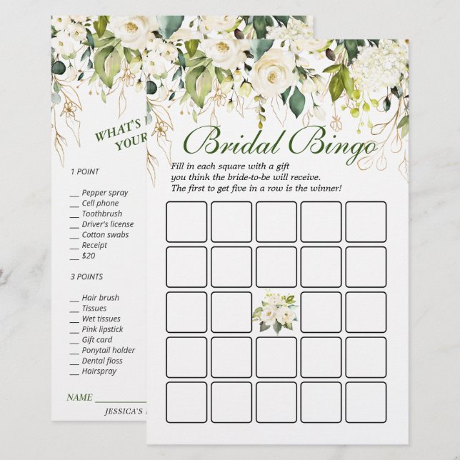Jeux de Salle de Bain de Mariage Recto-Verso Roses (Devant / Derrière)