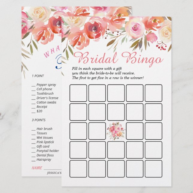 Jeux de Salle pour Mariage avec des Roses Douces e (Devant / Derrière)