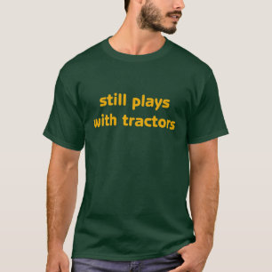 jeux toujours avec le T-shirt drôle de tracteurs