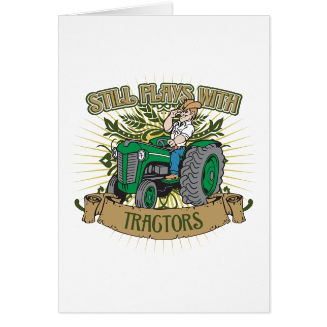Jeux toujours avec les tracteurs verts (Devant)