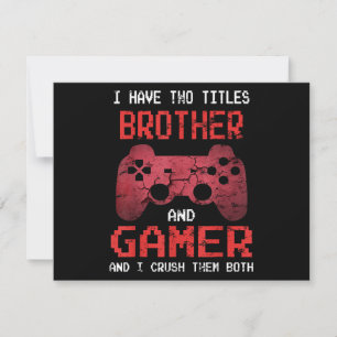 Jeux vidéo rétro drôle pour frère gamer pour garço