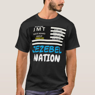 JEZEBEL NATION T-shirt noir de base