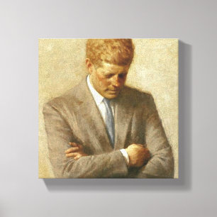 JFK peignant sur la toile