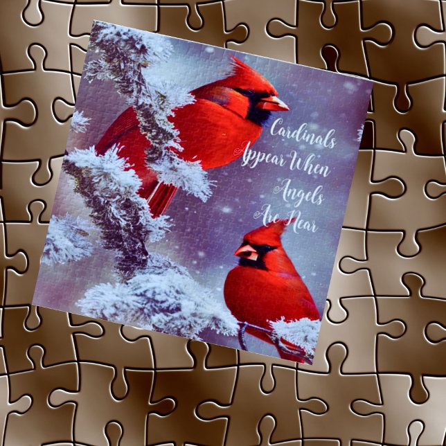 Jigsaw Puzzle Cardinals Apparaissent Quand Les Ang (Créateur téléchargé)