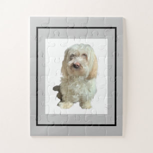 Jigsaw Puzzle Chien blanc