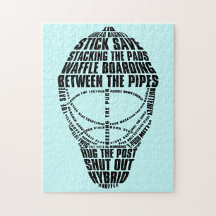 Jigsaw Puzzle du masque de hockey
