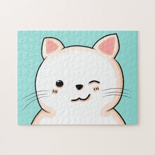 JIGSAW PUZZLE EN CHAT CUT (Horizontal)