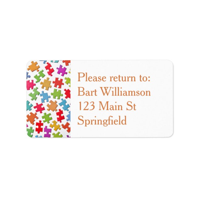 Jigsaw Puzzle Exchange Retour vers moi Stickers Ét (Devant)