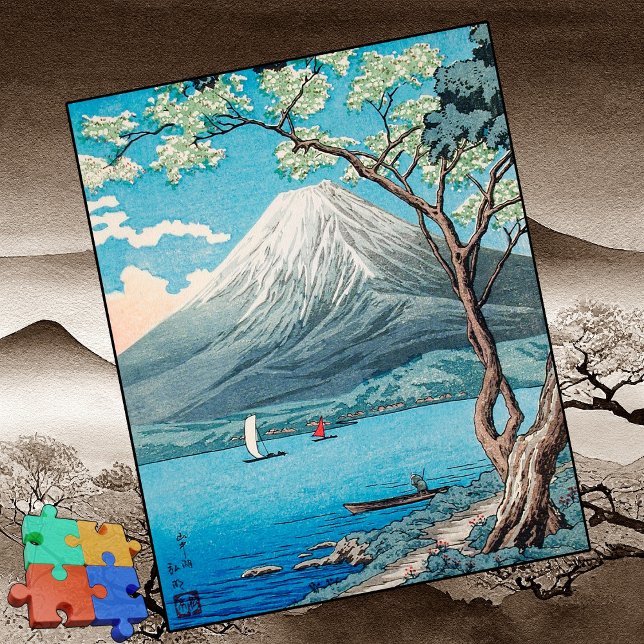JIGSAW PUZZLE - Mt Fuji du lac Yamanaka (Créateur téléchargé)