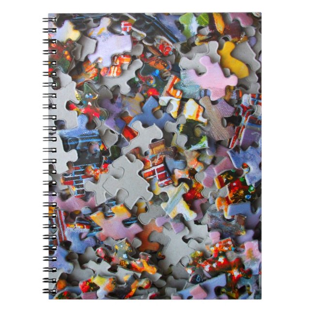 Jigsaw Puzzle Pièces Carnet (Devant)