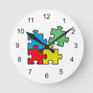 Jigsaw Puzzle Pièces Horloge