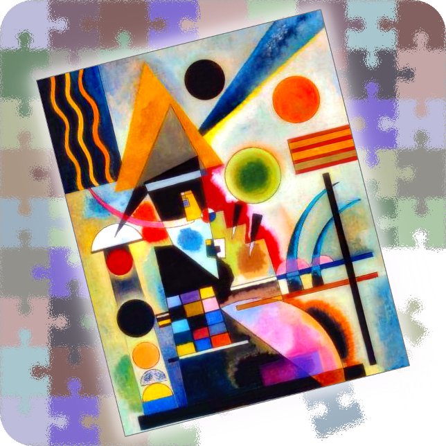 JIGSAW PUZZLE - "Swinging" - Wassily Kandinsky (Créateur téléchargé)