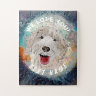 Jigsaw Puzzle toutes tailles Cute Labradoodle Chie