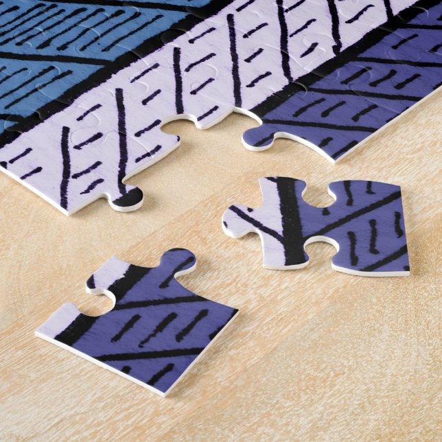 Jigsaw puzzles avec schéma (Côté)