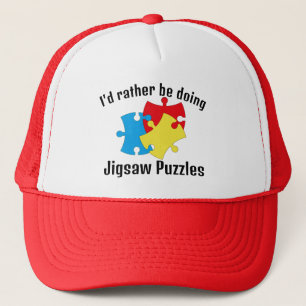 Jigsaw Puzzles Design Casquette