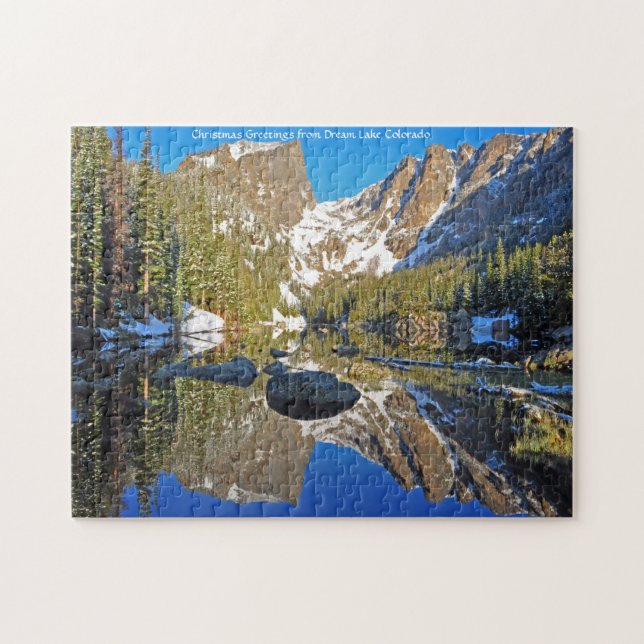Jigsaws Dream Lake Colorado USA. Puzzle (Horizontal)
