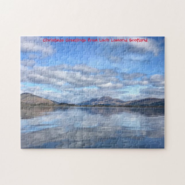 Jigsaws Loch Lomond Écosse. Puzzle (Horizontal)