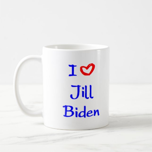 jill biden Mug (Gauche)