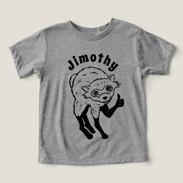 Jimothy Le Raton laveur Pouce en l'air (Design Recto)