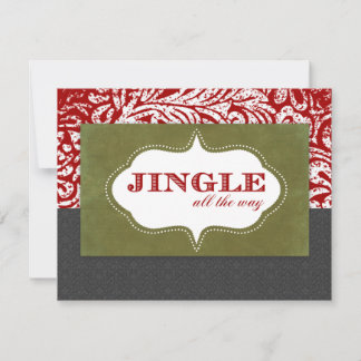 Jingle All Way Invitations