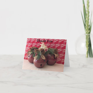 Jingle Bells Carte de remerciements