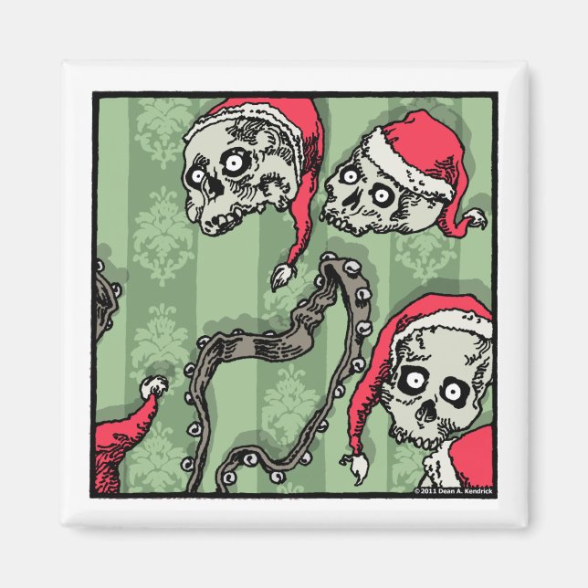 Jingle Skuls - Magnet Pop Goth Holiday (Devant)