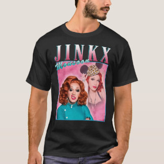 Jinkx Monsoon Jumelage design vintage T-shirt clas