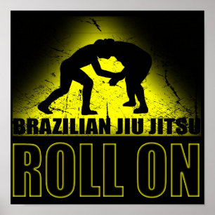 Jiu Jitsu Brésilien - Roll On Poster