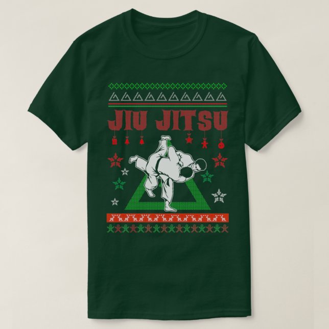 Jiu Jitsu Laid Christmas Sweat 1 (Design devant)