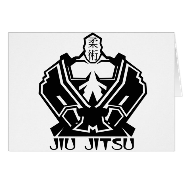 Jiu Jitsu - le combattant prépare (Devant horizontal)