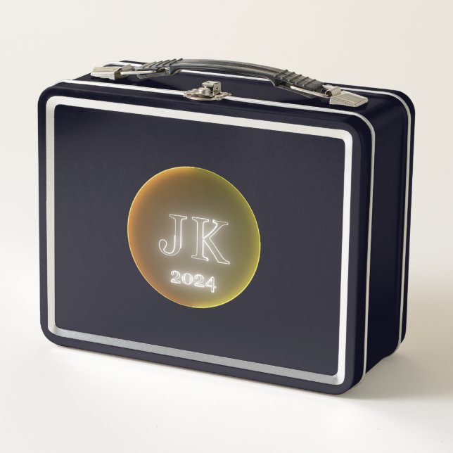 JK 2024 Lunch Box orange jaune (Devant)