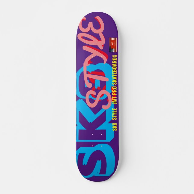 JMT8 STYLE JMT7 3/4" Skateboard Deck (Devant)