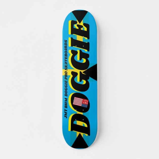 JMT BAHAMAS DOGGIE 7 3/4" Skateboard Deck (Devant)