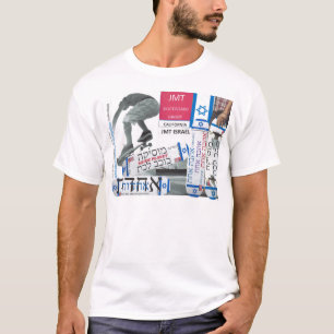 JMT ISRAEL T-Shirt basique pour hommes JMT