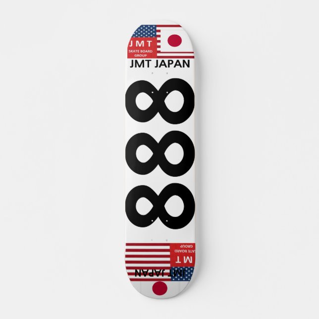 JMT JAPON 888 7 3/4" Planche de Skateboard (Devant)