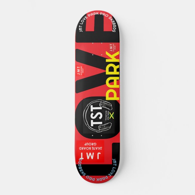 JMT LOVE PARK  Skateboard (Recto)