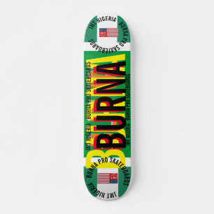 JMT NIGERIA BURNA 7 3/4" Planche de Skateboard