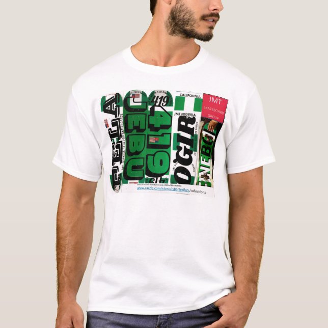 JMT NIGERIA MERCH T-Shirt de base homme (Devant)