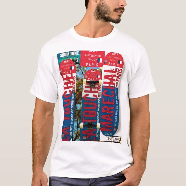 JMT PARIS  / T-shirt de base pour hommes de Jamaïq (Devant)