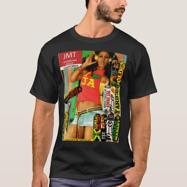 JMT SK8 OFFICIAL. / T-Shirt Basic Dark Tina (Devant)