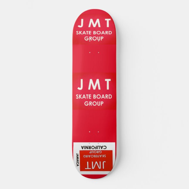 JMT. SK8 PLANCHE 8 1/4" Planche de Skateboard (Recto)