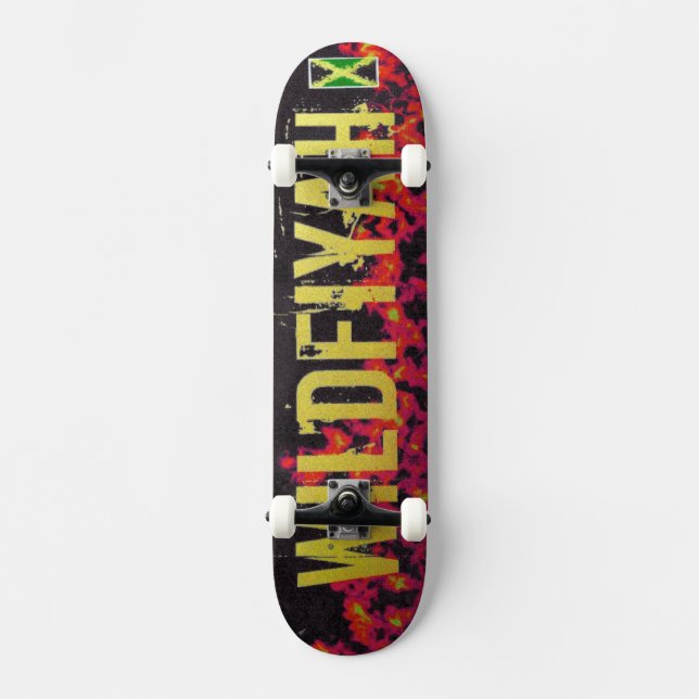 JMT SKATEBOARD : WILDFIYAH /INTERLUDE PIXTURES (Recto)