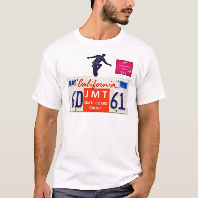 JMT SKATEBOARDS  USA  T-Shirt (Devant)