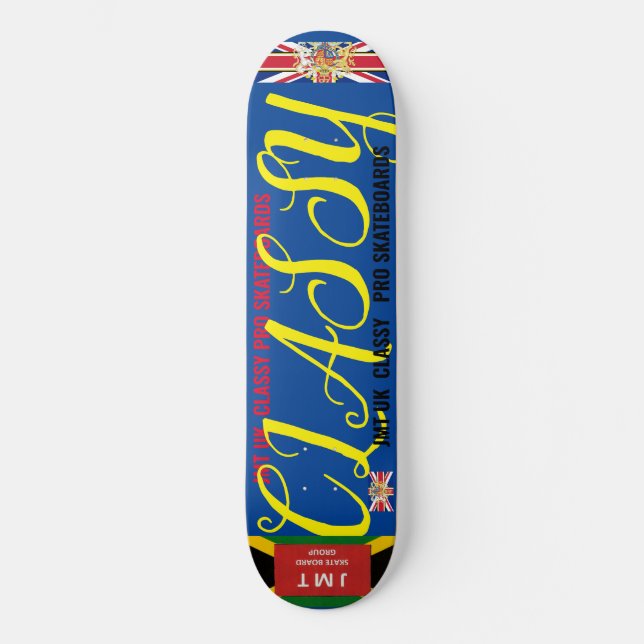 JMT UK  CLASSY 8 1/4" Planche de Skateboard (Recto)