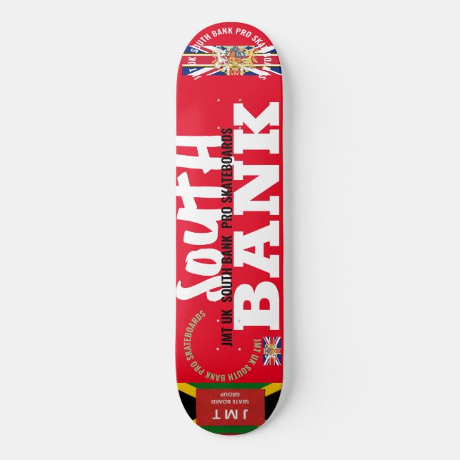 JMT UK  SOUTH BANK Planche de skateboard 8 1/4" (Recto)