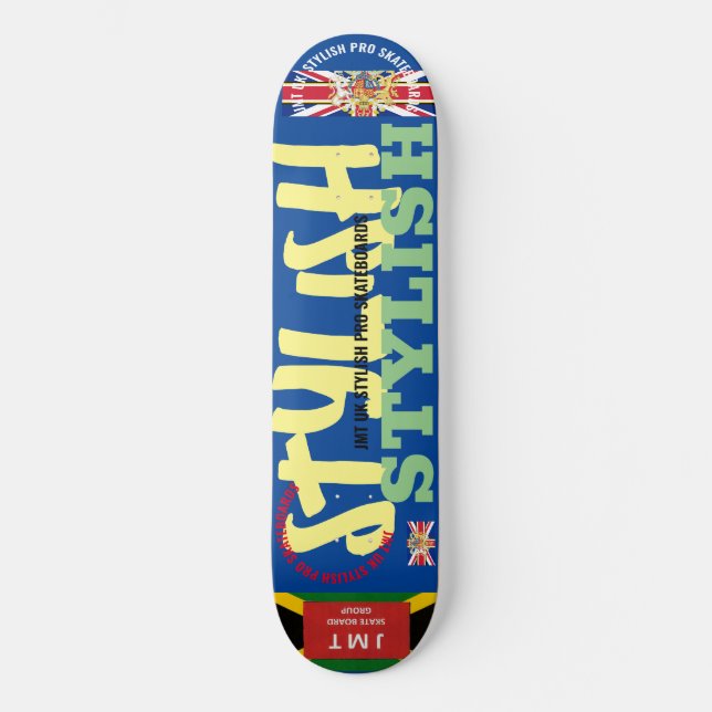 JMT UK  STYLISH  Planche de Skateboard 8 1/4" (Recto)