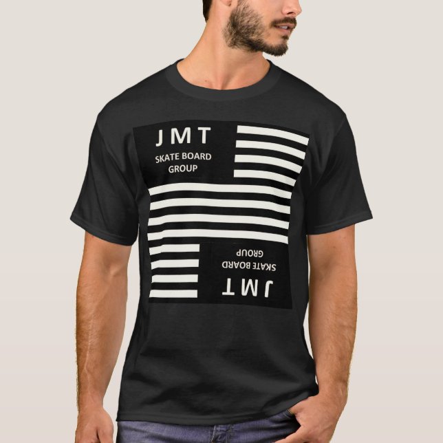 JMT USA. ÉDITION T-shirt noir de base (Devant)