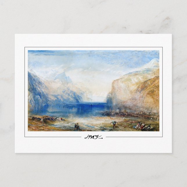 JMW Turner #12-2 - Carte postale d'art (Devant)
