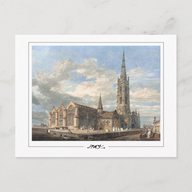 JMW Turner #12-3 - Carte postale d'art (Devant)