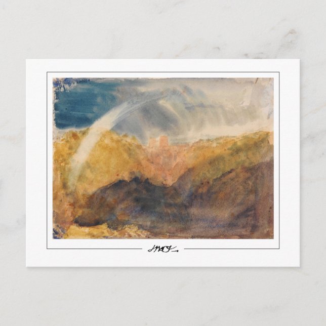 JMW Turner #14-2 - Carte postale d'art (Devant)